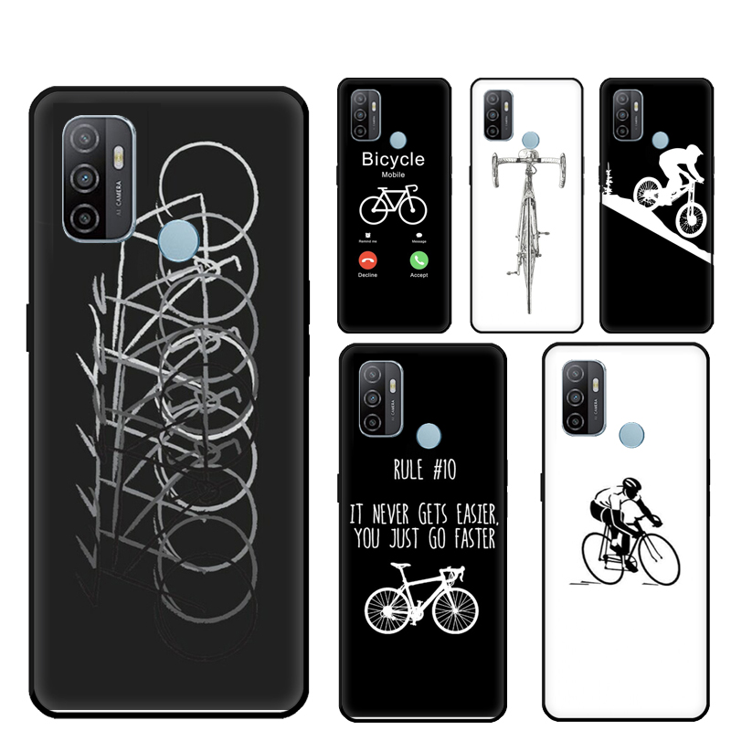 Mountain Biking Cartoon - マウンテンバイクサイクリングクールケース Oppo A80 A40 A60 A98
