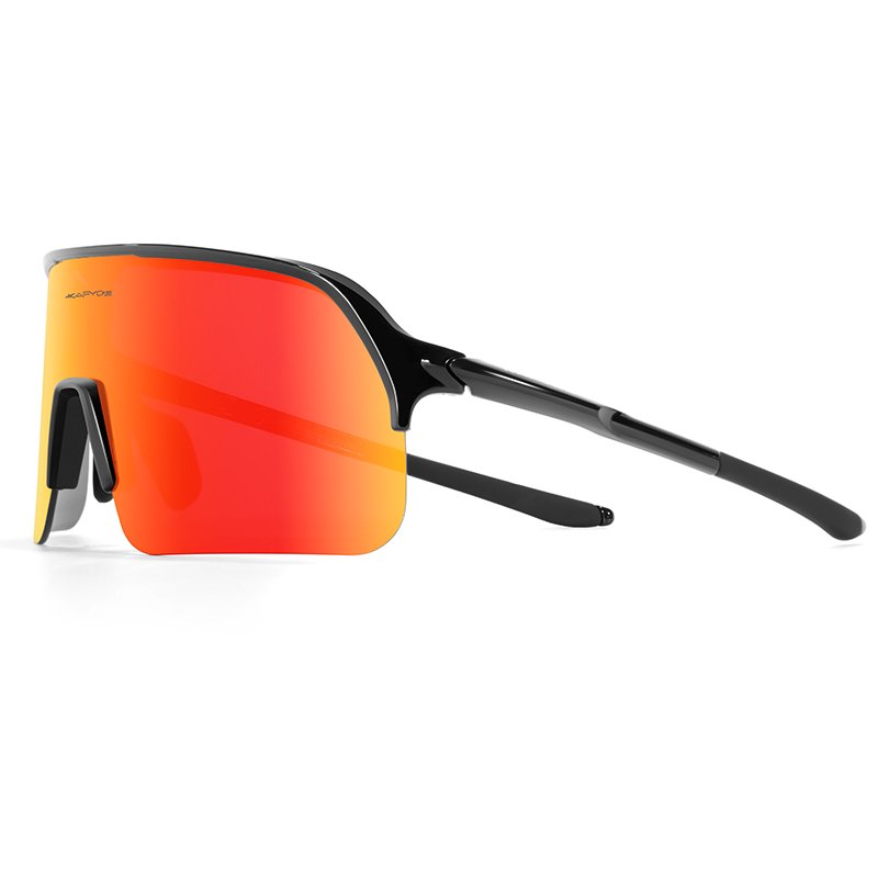 Mountain Biking Goggles - KAPVOE サイクリングメガネ屋外自転車サングラスファッションスポーツアイウェア男性 MTB サイクリングサングラス女性ロードバイクメガネ