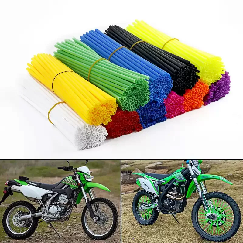 Mountain Biking Accessories - オートバイクロスカントリーバイク改造アクセサリー、オフロードバイクワイヤーケーシング、マウンテンバイクカラフル装飾スポークカバー