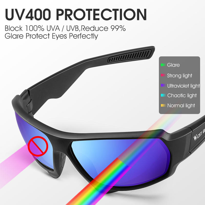 WEST BIKING 偏光サイクリンググラス UV400  - Mountain Biking Goggles のレビューと価格