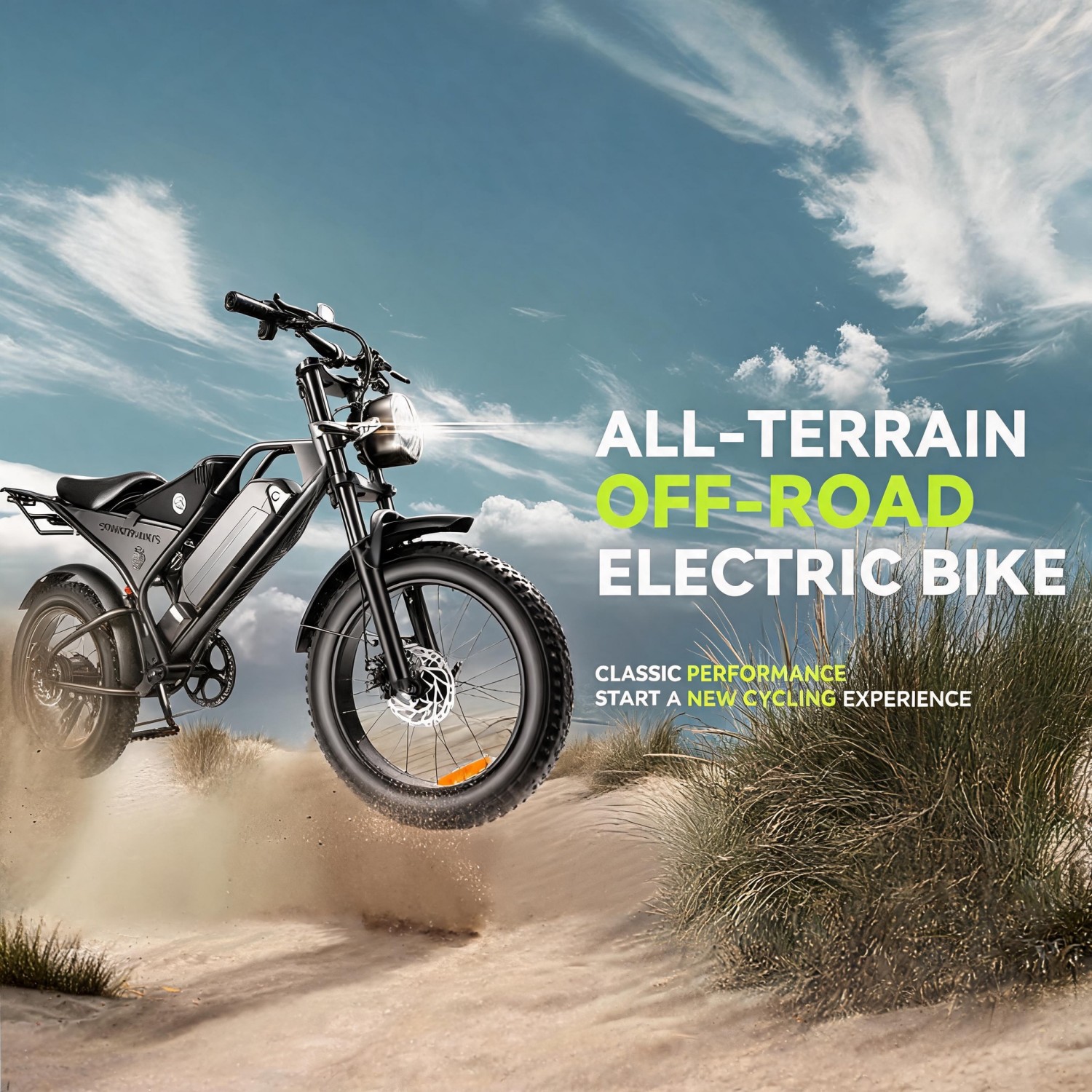 大人向けの太タイヤ電動自転車。山道やトレイルでの走行に最適。 - Mountain Biking Gifts For Him のレビューと価格