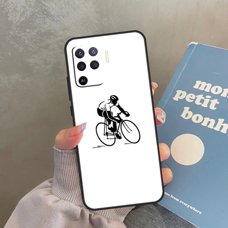 マウンテンバイクサイクリングクールケース Oppo A80  - Mountain Biking Cartoon のレビューと価格