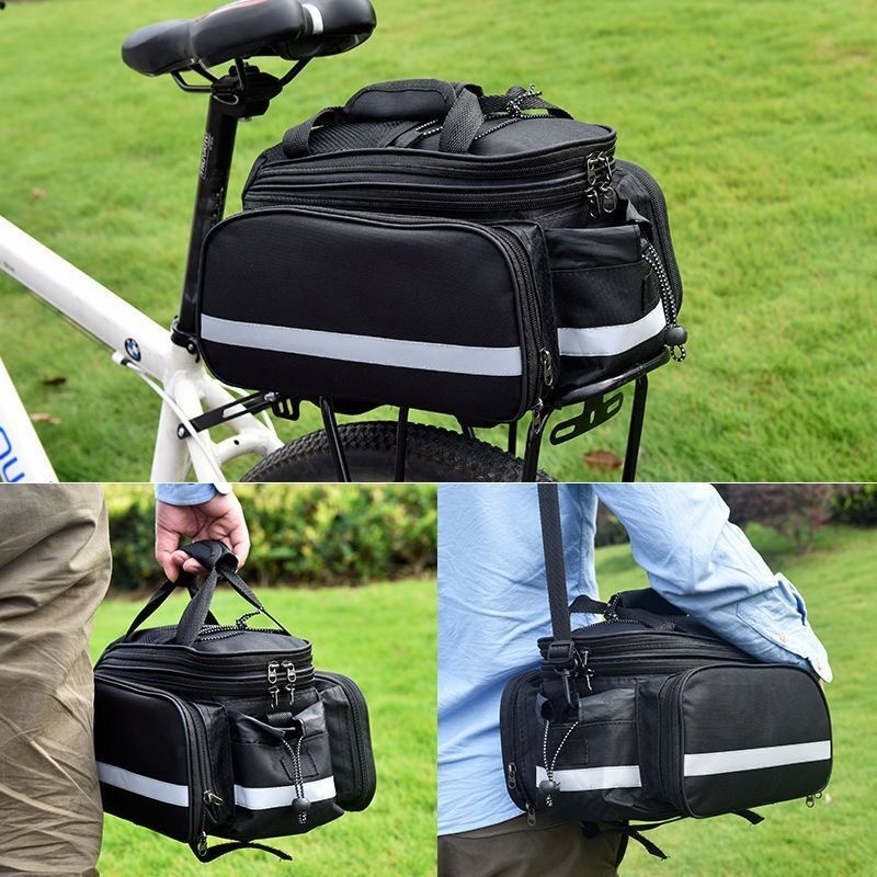 大容量自転車パニアバッグ、自転車リアラックテールバッグ、マウ - Mountain Biking Accessories のレビューと価格