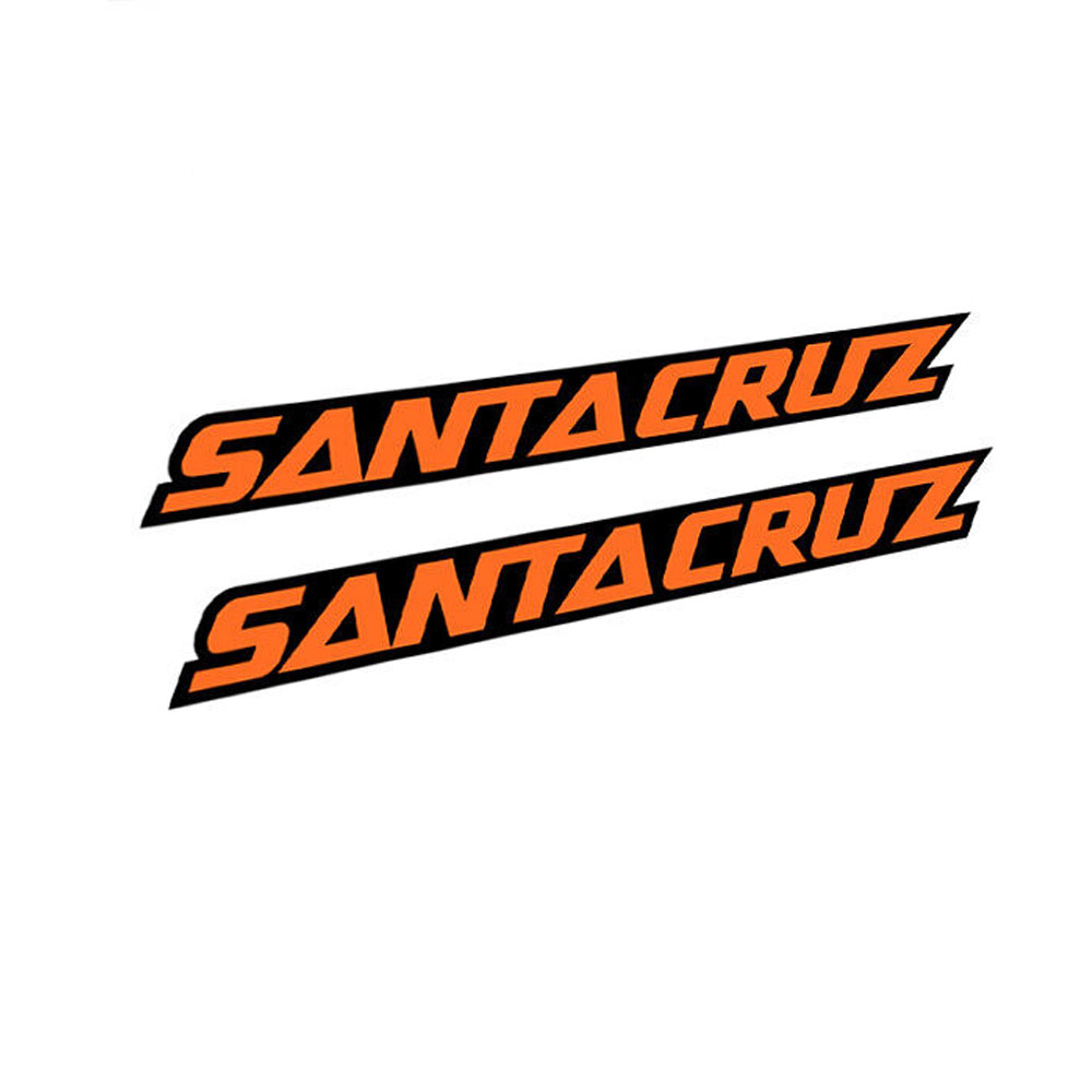 2枚セット サンタクルーズ モデロ フレーム ビニールステッ - Mountain Biking Logo のレビューと価格