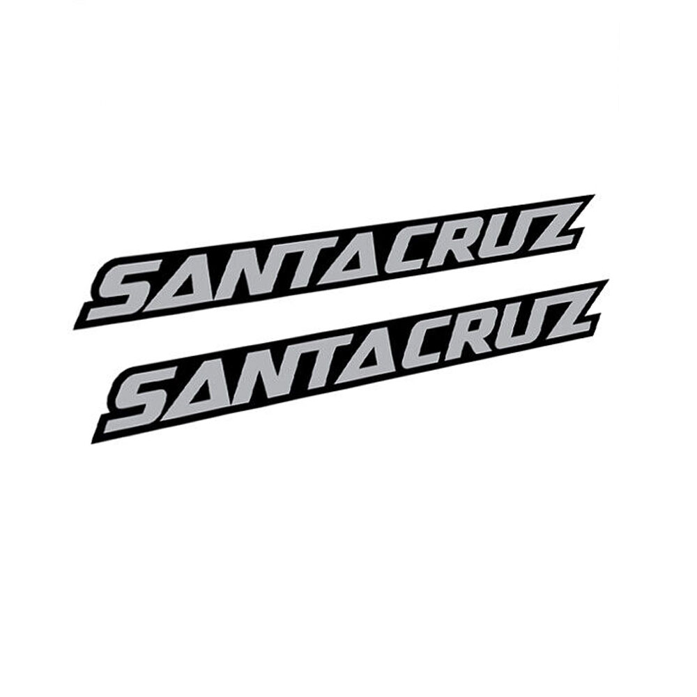 2枚セット サンタクルーズ モデロ フレーム ビニールステッ - Mountain Biking Logo のレビューと価格
