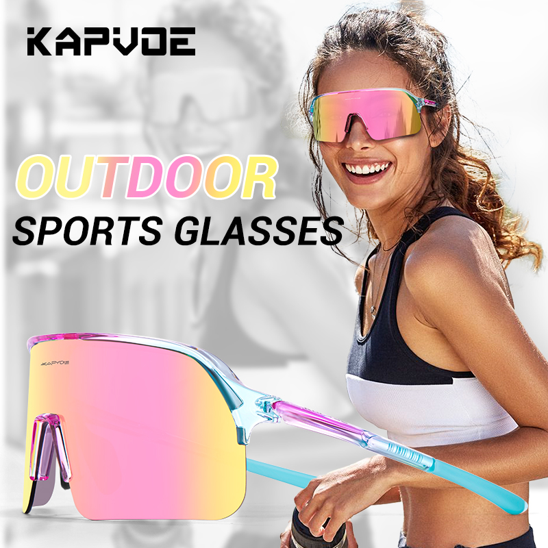 KAPVOE サイクリングメガネ屋外自転車サングラスファッシ - Mountain Biking Goggles のレビューと価格