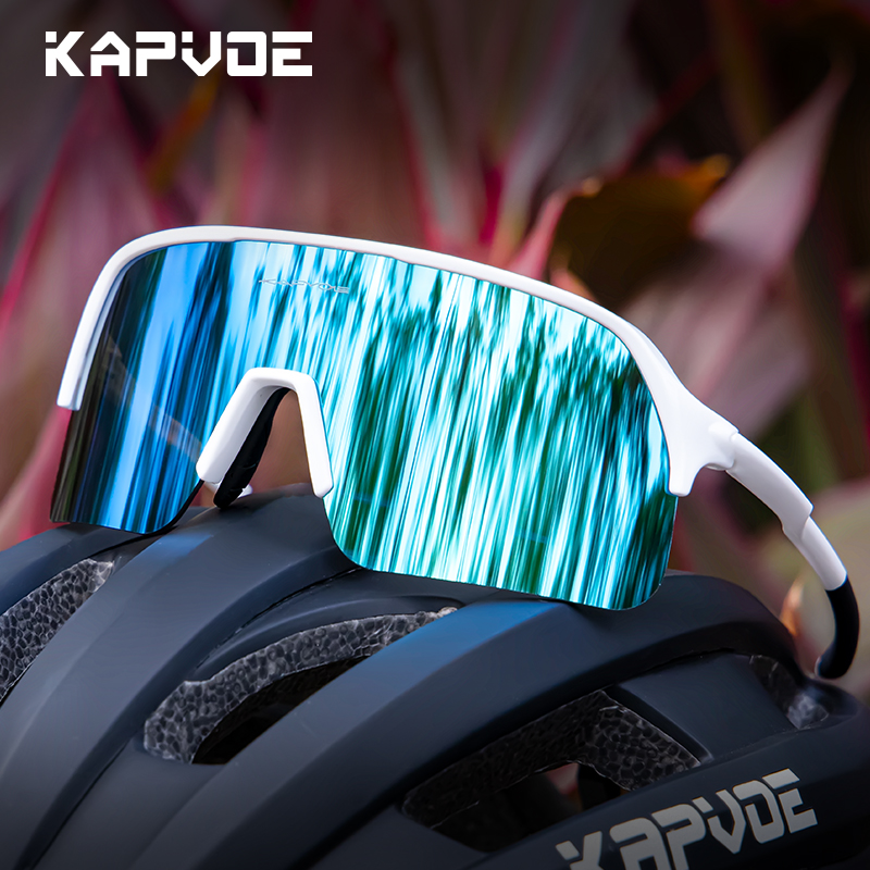 KAPVOE サイクリングメガネ屋外自転車サングラスファッシ - Mountain Biking Goggles のレビューと価格