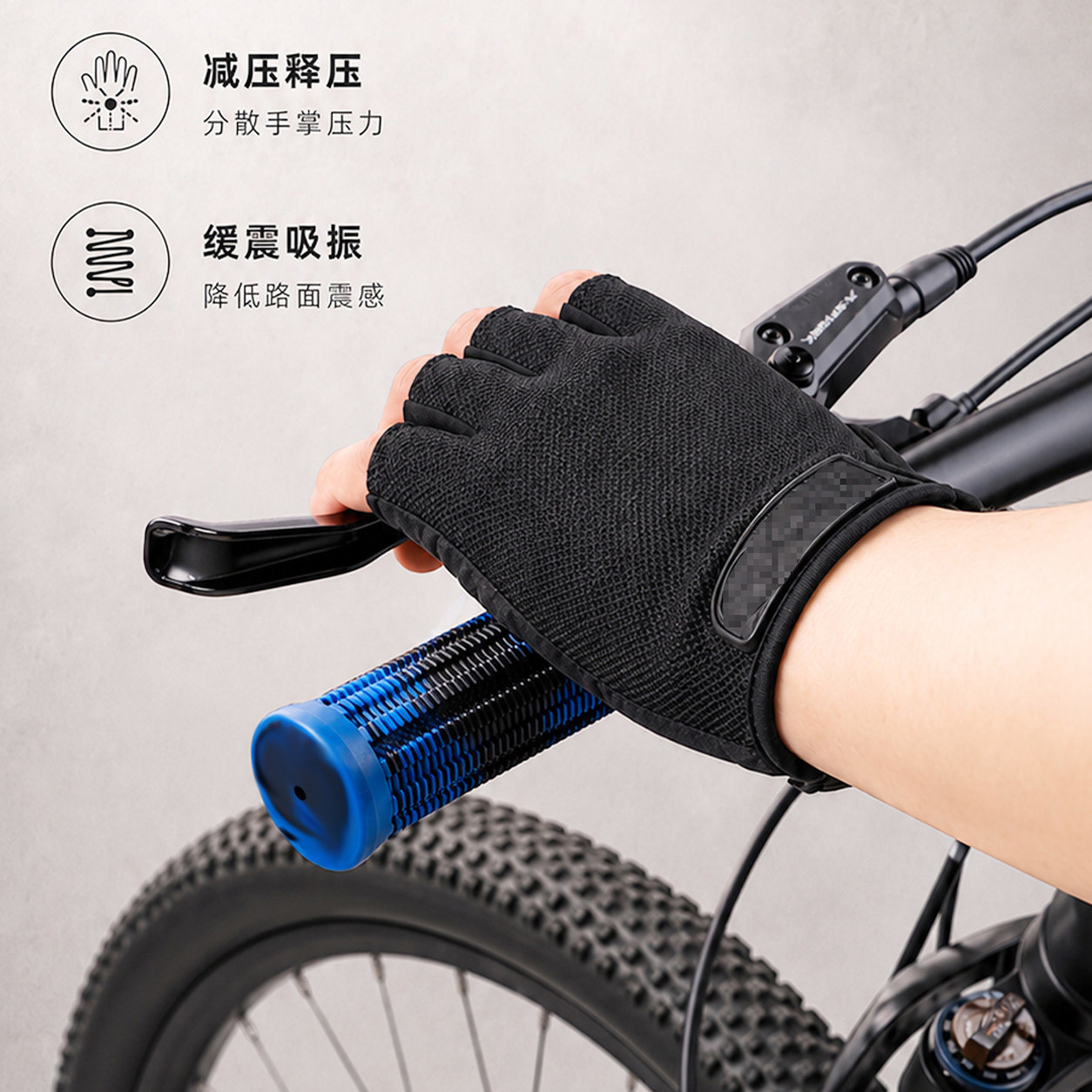 子供用ダートバイクハンドルバーグリップ TPEゴム製滑り止め - Mountain Biking Kids のレビューと価格