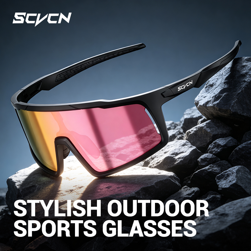 SCVCN 新型アウトドア偏光サイクリングサングラス ハイキ - Mountain Biking Goggles のレビューと価格