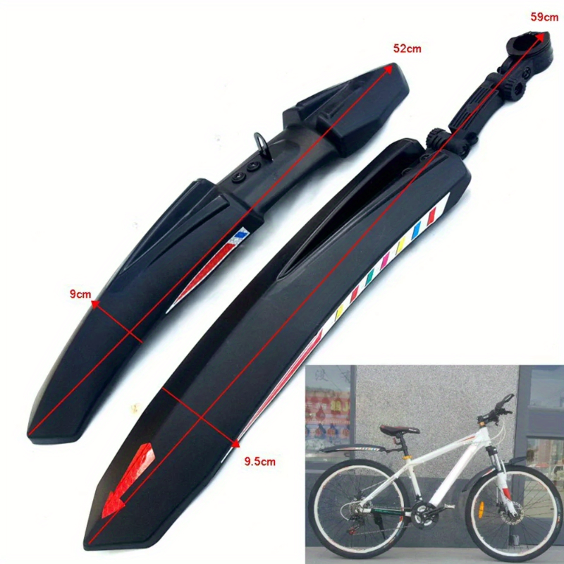 自転車スプラッシュフェンダーセットマウンテンロードバイクマッ - Mountain Biking Accessories のレビューと価格
