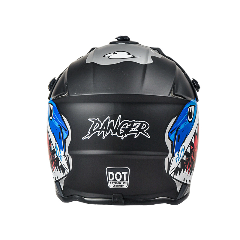 DOT認証済み子供用オートバイヘルメット、オフロード、ストリ - Mountain Biking Helmet Kids のレビューと価格