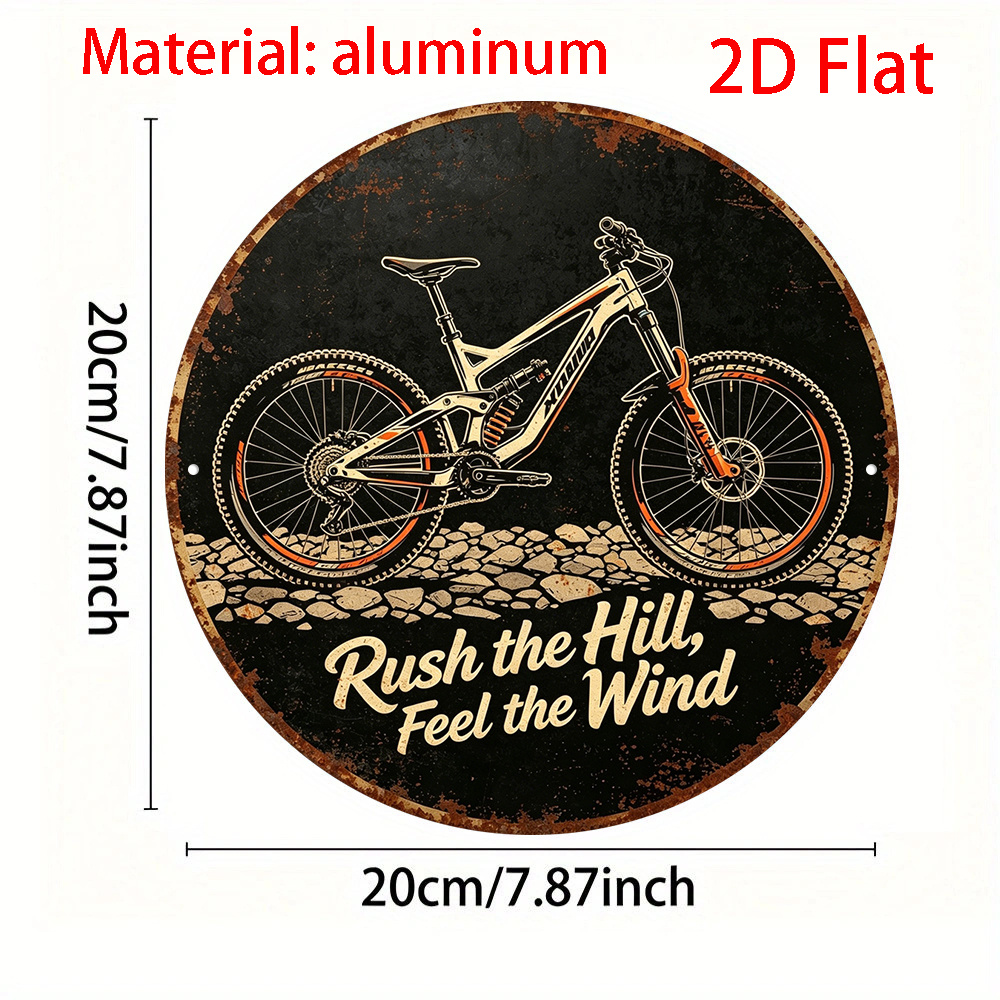 2D平面デザインの「マウンテンバイク」レトロロゴ装飾画（7. - Mountain Biking Logo のレビューと価格